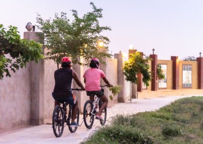 Inhouse Cycle Track at familyties resort jaisalmer